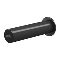 Edelstahl Kaltwasserhahn schwarz zur Wandmontage mit Sensor SLU43V Edelstahl Kaltwasserhahn schwarz zur Wandmontage mit Sensor SLU43V
