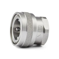 NiTO Food 3/4'' Edelstahl Kupplung mit 3/4'' Innengewinde NiTO Food 3/4'' Edelstahl Kupplung mit 3/4'' Innengewinde