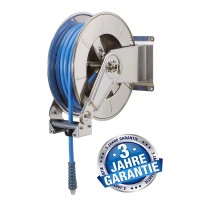 Automatischer Schlauchaufroller HR3500, 1/2 Zoll, bis 35m Schlauchlänge - belastbar bis 250 bar und 140 °C Automatischer Schlauchaufroller HR3500, 1/2 Zoll, bis 35m Schlauchlänge - belastbar bis 250 bar und 140 °C