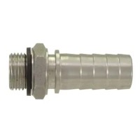 Edelstahl Schlauchtülle mit Außengewinde 1/2" und 19 mm Tülle Edelstahl Schlauchtülle mit Außengewinde 1/2" und 19 mm Tülle