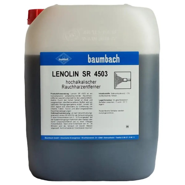 Hochalkalischer Rauchharzentferner Lenolin SR4503