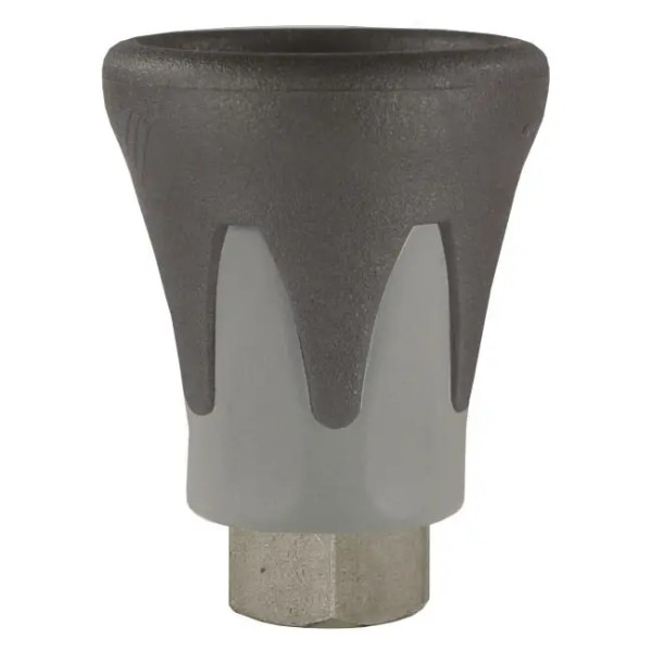 Düsenmuffe ST10 mit IG 1/4'' - grau/schwarz