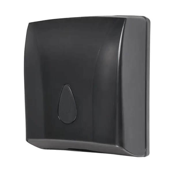Papierhandtuchspender schwarz ABS Kunststoff SLDN03N