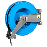 Automatischer Schlauchaufroller für Öl, Frostschutz und vergleichbare Medien mit 10-40m Gummischlauch, 88-160 bar - starre Ausführung Automatischer Schlauchaufroller für Öl, Frostschutz und vergleichbare Medien mit 10-40m Gummischlauch, 88-160 bar - starre Ausführung
