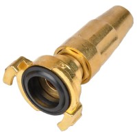 Messing Schlauchspritze mit GEKA-Kupplung Messing Schlauchspritze mit GEKA-Kupplung