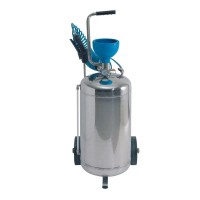 Mobiles Edelstahl Sprühgerät mit Druckbehälter 39,5 Liter Mobiles Edelstahl Sprühgerät mit Druckbehälter 39,5 Liter