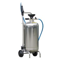 Edelstahl Schaumgerät mit Druckbehälter 100 Liter, mit Lanze und 10 m Schlauch Edelstahl Schaumgerät mit Druckbehälter 100 Liter, mit Lanze und 10 m Schlauch