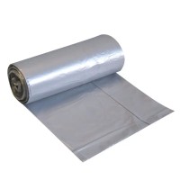 Müllbeutel 20 Liter auf Rolle, HDPE - grau Müllbeutel 20 Liter auf Rolle, HDPE - grau