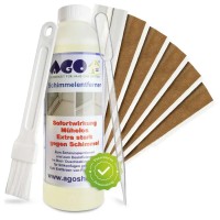 AGO-Fugenset mit Schimmelentferner, Fugentape, Pinsel und Pipette, 9-teilig AGO-Fugenset mit Schimmelentferner, Fugentape, Pinsel und Pipette, 9-teilig