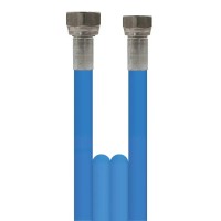 Super Thermoclean® Lebensmittelschlauch DN12 mit Überwurf Edelstahl-Armaturen Super Thermoclean® Lebensmittelschlauch DN12 mit Überwurf Edelstahl-Armaturen