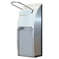 Edelstahl Universalspender HS500TGB mit Armhebel Edelstahl Universalspender HS500TGB mit Armhebel