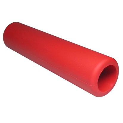 roter Knickschutz für Schläuche mit Außendurchmesser bis 31 mm