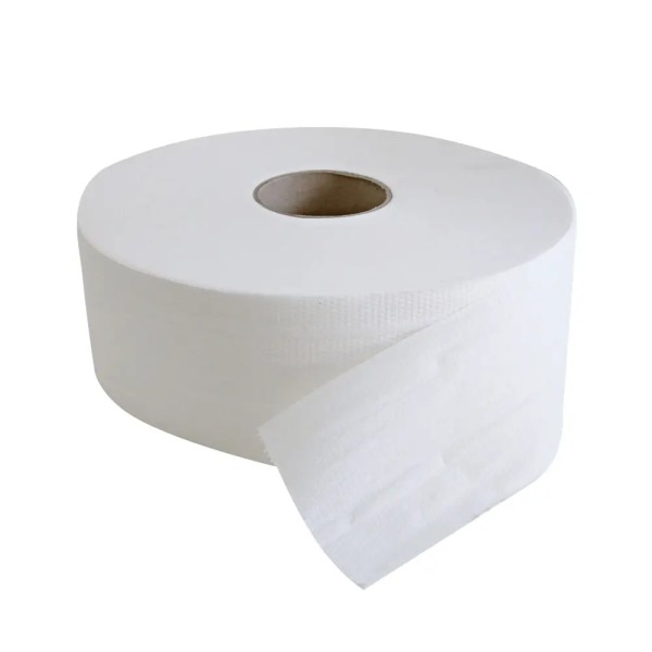 Toilettenpapier Jumborolle, 2-lagig, hochweiß