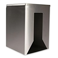 Vorschau: Edelstahlspender für Besucherkittel und Overalls Vorschau: Edelstahlspender für Besucherkittel und Overalls