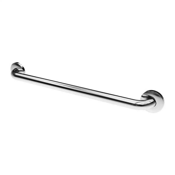 Edelstahl Haltegriff für Dusche und Badewanne SLZM12 - polierte Oberfläche - Breite 690 mm