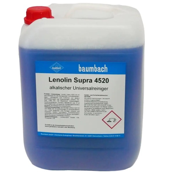 Universalreiniger Lenolin Supra 4520, 10 Liter Kanister