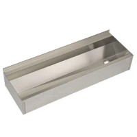 Vorschau: Edelstahl Waschrinne SLUN10P, mit Front- und Seitenschürzen - 1250 mm Vorschau: Edelstahl Waschrinne SLUN10P, mit Front- und Seitenschürzen - 1250 mm