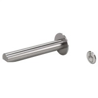 Edelstahl Wandarmatur mit Piezo-Taster SLU39PX Edelstahl Wandarmatur mit Piezo-Taster SLU39PX