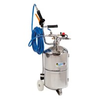 Mobiles V4A Edelstahl Schaumsprühgerät - 24 Liter - mit Manometer, Druckmiderer, Schaumschlauch, Edelstahllanze mit Schaumdüse Mobiles V4A Edelstahl Schaumsprühgerät - 24 Liter - mit Manometer, Druckmiderer, Schaumschlauch, Edelstahllanze mit Schaumdüse