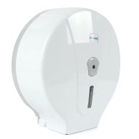 Toilettenpapierspender Großrolle, weiß