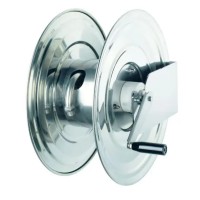 Manueller Edelstahl Schlauchaufroller AVM9610 für 1/2 Zoll Schlauchleitungen bis 35m Manueller Edelstahl Schlauchaufroller AVM9610 für 1/2 Zoll Schlauchleitungen bis 35m