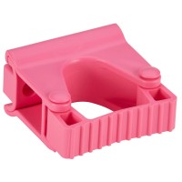 Vikan Wandhalterung Gummi-Clip-Modul, 82 mm - pink Vikan Wandhalterung Gummi-Clip-Modul, 82 mm - pink