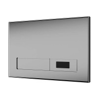 WC Betätigungsplatte Edelstahl SLW02N für 2-Mengen-Spülung mit IR-Sensor WC Betätigungsplatte Edelstahl SLW02N für 2-Mengen-Spülung mit IR-Sensor