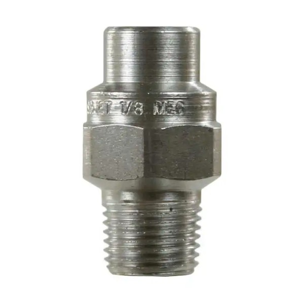 SSCO Edelstahl Düse 1/8'' AG-NPT mit 15° Spritzwinkel