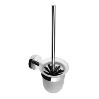 Edelstahl WC-Bürstengarnitur SLZD24 zur Wandmontage Edelstahl WC-Bürstengarnitur SLZD24 zur Wandmontage