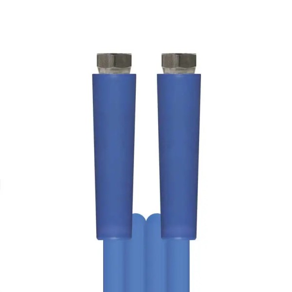 PVC Lebensmittelschlauch PUReClean365+ 100 DN12 blau mit DKR Edelstahl Armaturen
