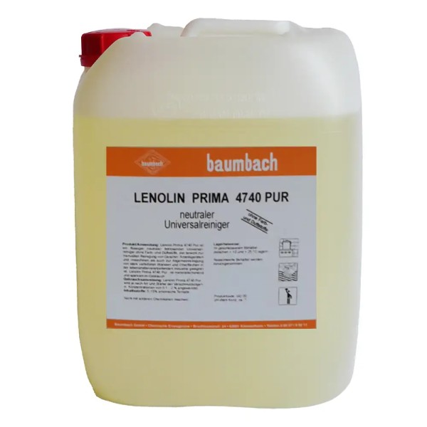 Universalreiniger Lenolin Prima 4740 Pur - 10 Liter Kanister