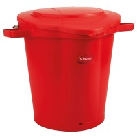 Vorschau: Vikan 20 Liter Eimer mit Deckel - rot Vorschau: Vikan 20 Liter Eimer mit Deckel - rot