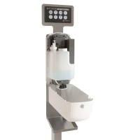 Vorschau: Desinfektionssäule Sensor HM24 Care mit Ständer Vorschau: Desinfektionssäule Sensor HM24 Care mit Ständer