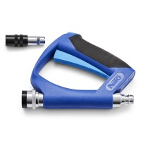 NITO ERGO Industriewasserpistole mit 1/2'' Kupplung und Düse zur Reinigung mit Heißwasser bis 80°C NITO ERGO Industriewasserpistole mit 1/2'' Kupplung und Düse zur Reinigung mit Heißwasser bis 80°C