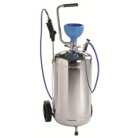 Edelstahl Schaumgerät mit Druckbehälter 36 Liter, Lanze und Schlauch Edelstahl Schaumgerät mit Druckbehälter 36 Liter, Lanze und Schlauch