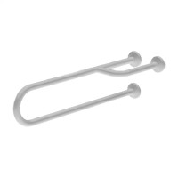 Stützgriff WC SLZM14W - Stahl mit weißer Pulverbeschichtung - Länge 800 mm Stützgriff WC SLZM14W - Stahl mit weißer Pulverbeschichtung - Länge 800 mm