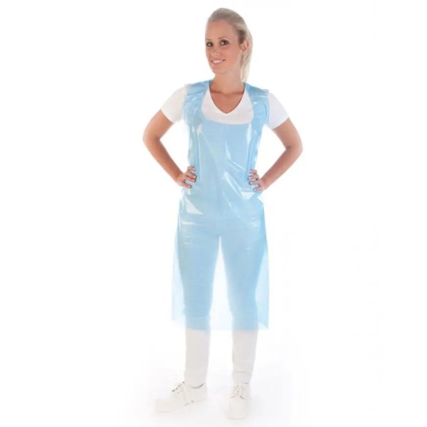 Einwegschürzen auf Rolle, LPDE, blau
