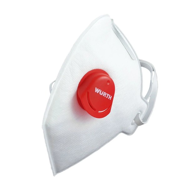 Würth Staubschutzmaske mit Ventil - FFP2 Schutzwirkung