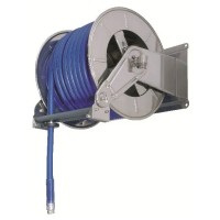Automatischer Schlauchaufroller HR6000 für 60m Schlauch 1/2" bis 600 bar aus Edelstahl Automatischer Schlauchaufroller HR6000 für 60m Schlauch 1/2" bis 600 bar aus Edelstahl