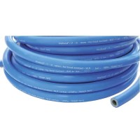 Blauer PVC Lebensmittelschlauch blufood® 40 bar DN19 Blauer PVC Lebensmittelschlauch blufood® 40 bar DN19