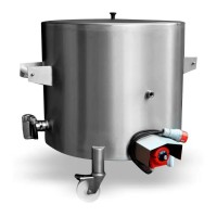 Mobiler Edelstahl Kochkessel 90 Liter mit Thermostat Mobiler Edelstahl Kochkessel 90 Liter mit Thermostat